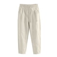 thumbnail image 3 of Womens Hiking Pants Lightweight Water Resistant Cargo Hiking Pants with Pockets for Travel Camping Work by Yigetop Beige L, 3 of 7
