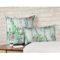 thumbnail image 2 of Vargottam Luxury, Printed Mint Green CushionCoversDecorative PillowCoversSquareThrow Pillowcase -20x20Inches, 2 of 5