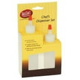 thumbnail image 1 of Tablecraft H110204 2 Oz & 4 Oz Squeeze Dispenser Set, 1 of 10
