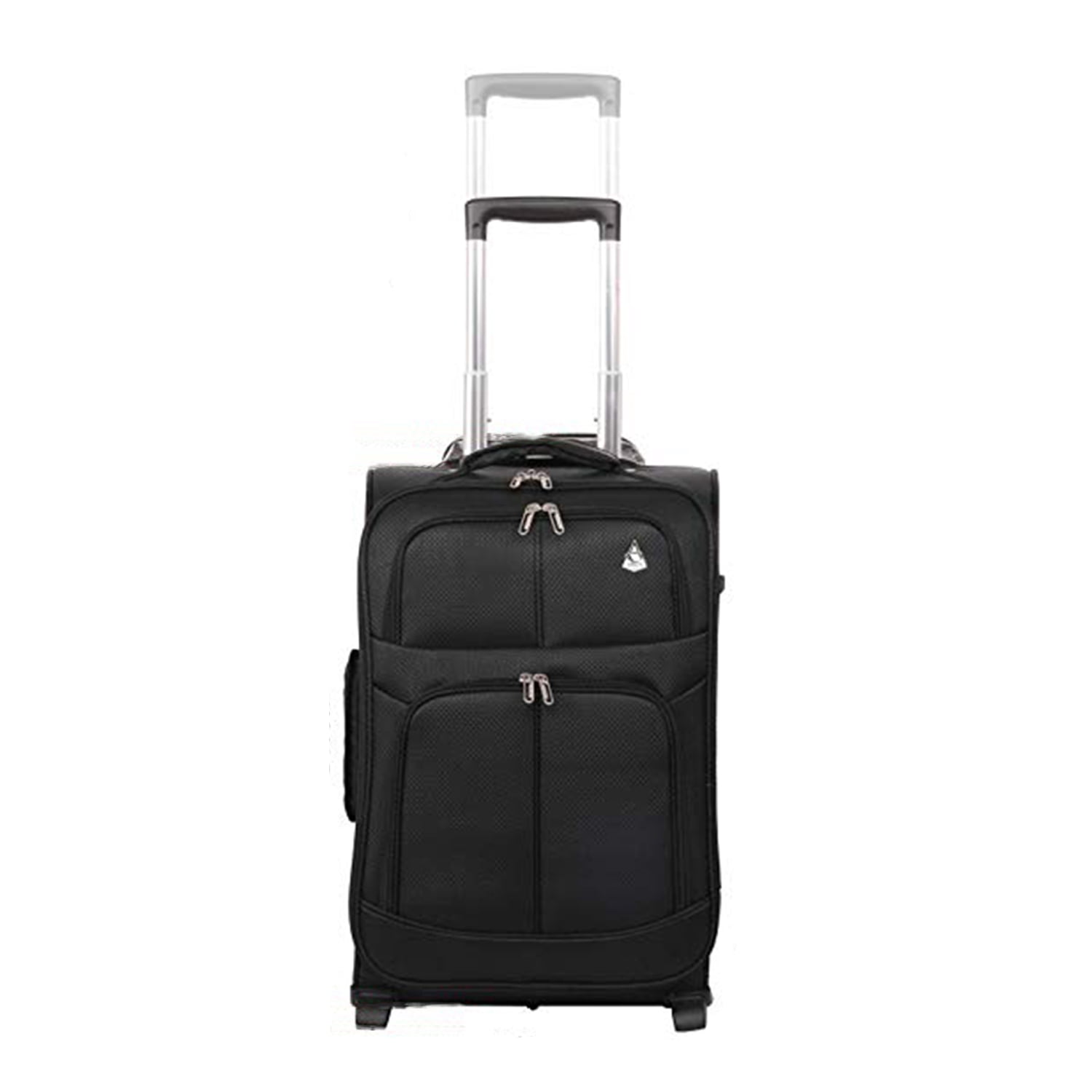 Aerolite Maximum Allowance Heavy Duty Airline Approved Carryon Suitcase Black Walmart
