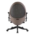 thumbnail image 4 of Egg Shape Executive Office Chair, Modern Ergonomics Office Chair with Adjustable Backrest & Armrest Height, 3 Colors, 4 of 8