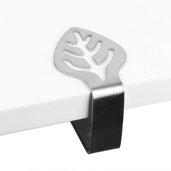 Tablecloth Clip Thick Stainless Steel Table Cloth Clip Kitchen Table Cloth Clip Non-slip Table Clip(Leaves)