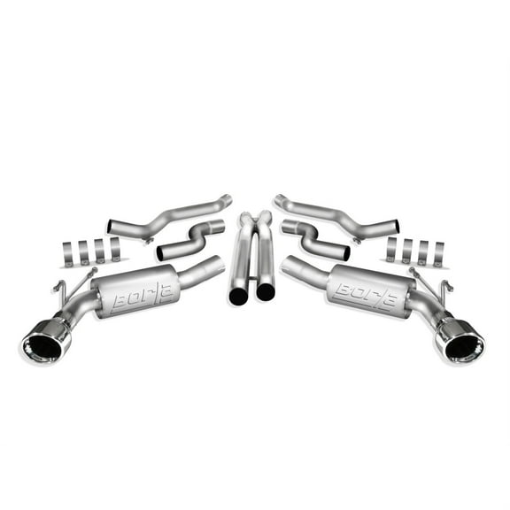 BORLA EXHAUST 140356 10-13 CAMARO 6.2L V8 RWD 2DR SPLIT REAR C-BACK SYSTEM, AK