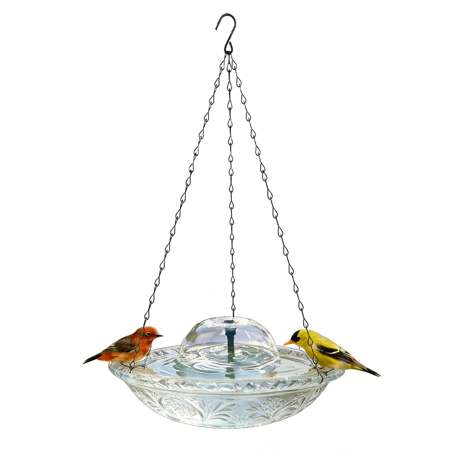 USB Powered Outdoor Garden Fountain And Bird Bath For Patio And Garden Decoration Z