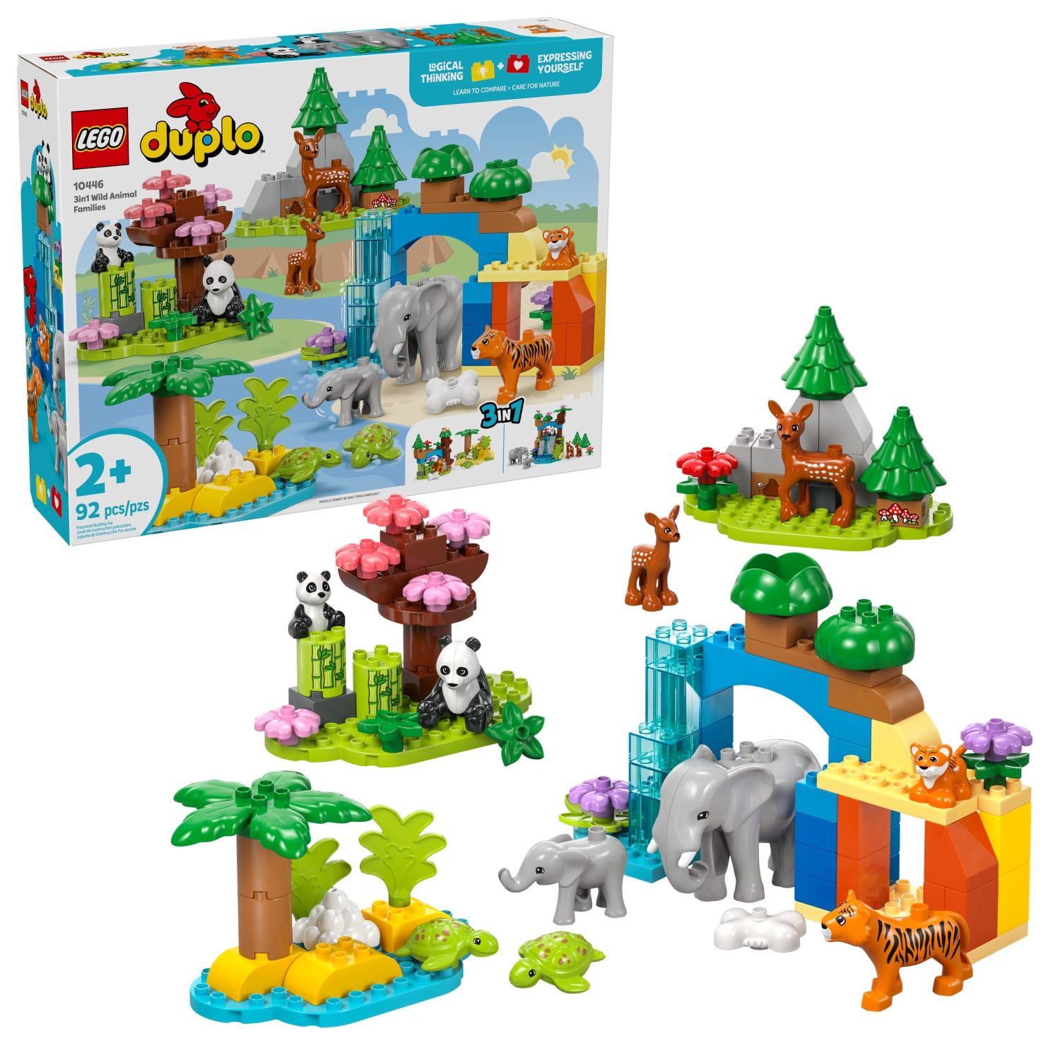 LEGO, Building Toy Set, Wild Animals of Europe 10979 - Walmart.com