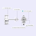thumbnail image 4 of 2 Carat Marquise IGI Certified Lab Grown Diamond Solitaire Earrings | 14K White Gold FG VS Diamonds | Stud Earrings Friendly Diamonds, 4 of 6
