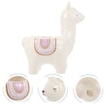 thumbnail image 3 of Adorable Alpaca Decor Desktop Flowerpot Alpaca Shape Flowerpot Succulents Planter, 3 of 8