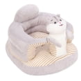 thumbnail image 2 of ASITO DE APOYO para Bebés por Terciopelo, Silla de Sentado Infantil Con Lindo Dibujos Animados, Silla de Aprendizaje Suave, Estable, Diseñada para Silla de Sofá de Bebé, 2 of 7