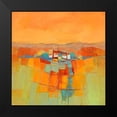 thumbnail image 2 of Pivier-Attolini, Regine 15x15 Black Modern Framed Museum Art Print Titled - Le hameau, 2 of 5