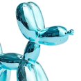 thumbnail image 3 of Estatuilla de Perro Globo Resina perfecl Escultura Animales Domésticos Adorno Escritorio Azul claro, 3 of 8