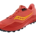 thumbnail image 2 of Saucony Peregrine 12 Womens Shoes Size 10.5, Color: Coral/Redrock, 2 of 4