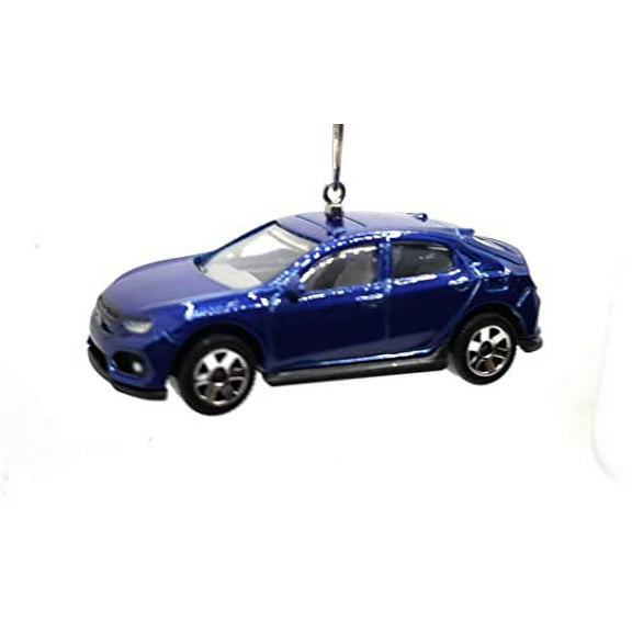 Christmas Ornament for 2017 Honda Civic Blue