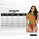 thumbnail image 5 of Fotbe Colorful Building Blocks A Body de Mujer con Cuello Redondo y Mangas Cortas, Sin Mangas Ajustado, Suave, Cómodo y Básico-Small, 5 of 7