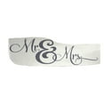 thumbnail image 1 of Design With Vinyl US V JER 3189 Mr & Mrs Wall Decal 16" X 40" Inch, 1 of 1