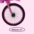 thumbnail image 5 of Bicicleta Entrenadora AEIOU para Niños Moto Cross Rodado 12 Rosa, 5 of 5