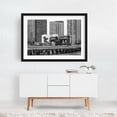 thumbnail image 2 of Long Island 02 B&W - Queens New York Photography Black Framed Wall Art Print 12 x 18 inches, 2 of 4