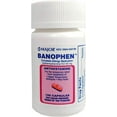 thumbnail image 2 of Major Banophen Antihistamine Diphenhydramine HCl Allergy Medication, 50 mg Caplet, 100/Bottle, 2 of 2