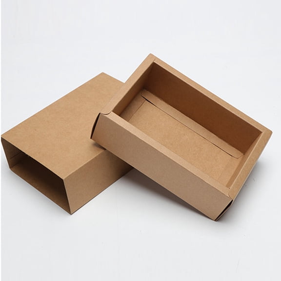 FELTECHELECTR 20Pcs Square Paper present Boxes with 8.80X8.30X3.20CM Size for Handmade Soap Packaging