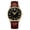 Black Brown, variant on Men Business Watch Round Dial Faux Leather Strap Quartz Movement Teens Adults Formal Dress Wristwatch Fashion Jewelry Accessory
