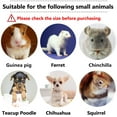 thumbnail image 6 of Guinea Pig Harness and Leash - Soft Mesh Small Animal Harness with Safe Bell, No Pull Comfort Padded Vest for Guinea Pigs, Ferret, Chinchilla and Similar Small Animals, 6 of 6