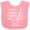 Pink and White, variant on Inktastic Mail Carrier Future Postal Worker Boys or Girls Baby Bib