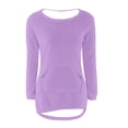 thumbnail image 5 of Sweaters for Women Fall and Winter Comfortable and resistant to pilling SuitablePurple XXL Womens Sweaters, 5 of 5