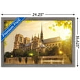 thumbnail image 3 of Notre Dame Wall Poster, 14.725" x 22.375", Framed, 3 of 3