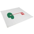 thumbnail image 3 of Sound Quality  Sound  Hit Cloth, Made Of  Canva  Hitting Target Cloth, Strong And Durable Indoor For Outdoor Practice Beginners ''7'' Pattern,''Dots'' Pattern, 3 of 8