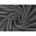 thumbnail image 4 of American Soft Linen Fleece Blanket Throw Size 50x60 - Cozy, Durable & Lightweight for Bed, Couch, and All-Season Comfort, Gray, 4 of 8