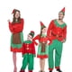 thumbnail image 1 of L Disfraz de Navidad Traje para padres e hijos Elfo de Navidad Cosplay Disfraz de Navidad verde, 1 of 4
