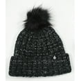 thumbnail image 4 of Women's Marseille Ribbed Roll Up Hat With Pom Pom, 4 of 5
