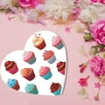 thumbnail image 2 of Koyal Wholesale Valentine's Day Heart Shaped Gift Box with Lid, Cupcakes, Reusable Heart Box, 8"x6", 1-Pack, 2 of 5