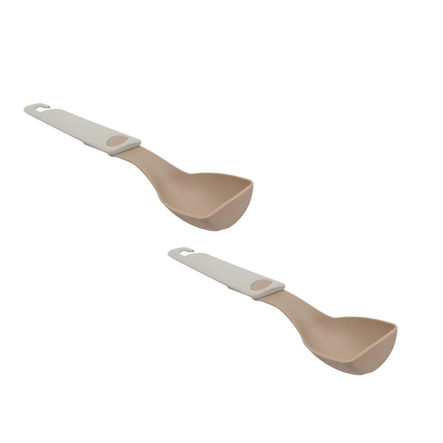 Oleegame 2PC Stainless Steel Cutlery Set Camping Cutlery Outdoor Tableware Folding Cooking Utensil Reusable Cookware Flatware For Travel Backpacking Kitchen Picnic Spoon