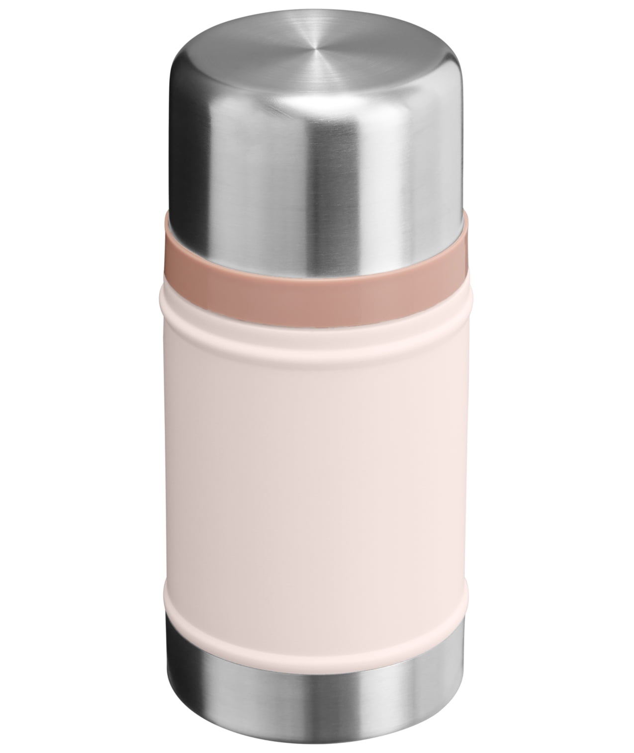Stanley Legendary Classic 24 oz Refillable Travel Bottles, Rose Quartz, 1 Count, Stainless Steel Food Jar