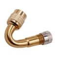 thumbnail image 1 of Tire Valve Extension 45 90 135 Brass Tire Valve Stems Extension Adaptor, 1 of 8
