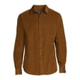 thumbnail image 5 of George Men's Corduroy Shirt with Long Sleeves, Sizes S-3XL, 5 of 5