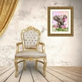 thumbnail image 3 of Sheena Pike Art 15x18 Gold Ornate Wood Framed with Double Matting Museum Art Print Titled - Elephant Kisses, 3 of 4