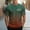 Green, variant on COSFO Mens Shirts Casual Running Short Sleeve Gradient Tops Outdoor Pullover Crew Neck Loose Graphic Tees