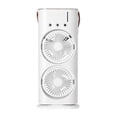 thumbnail image 1 of Maytalsory ABS Rechargeable Mist Fan Air Add water for Humidifier With Flexible Dual Outlet Humidifier With LED Light Double, 1 of 6