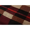 thumbnail image 5 of SSLR Mens Winter Warm Scarf Plaid Tassel Scarf Soft Long Scarves, 5 of 6