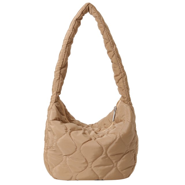 Bolso de hombro acolchado para mujer bolso Hobo versátil y hinchado bolso de mano bolso de viaje