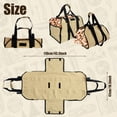 thumbnail image 3 of Canvas Firewood Log Carrier Bag  Canvas Firewood Tote Bag  Extra Large Firewood Holder  Wood Carrying Bag with Shoulder Strap and Top Handles for Camping, 3 of 8