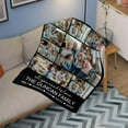 thumbnail image 3 of AISENIN Personalized Pictures Throw Blanket for Family Friends Pets Custom Blankets with Photo Collages for Bedroom Office Travel Christmas Birthday Gifts, 3 of 5