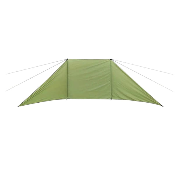 Soidarity Wind Shield Screen Parabrisas Estufa de invierno para barbacoa Estufas de camping Ejercito verde 450*140 cm