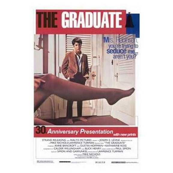 The Graduate Movie Poster - 11 x 17 in.