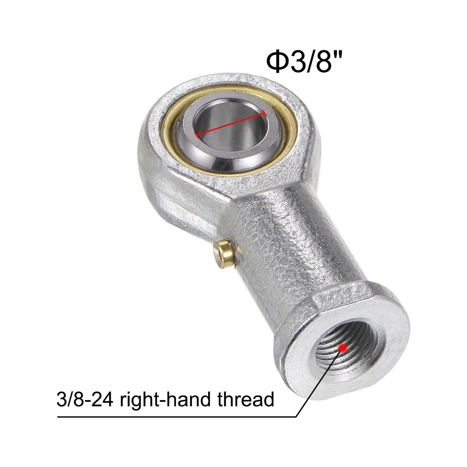 Unique Bargains Female Rod End Bore and Right Hand Thread with Jam Nut 53.98mm