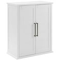 thumbnail image 1 of Pemberly Row Garde-Manger Empilable en Bois Style Ferme Blanc, 1 of 10