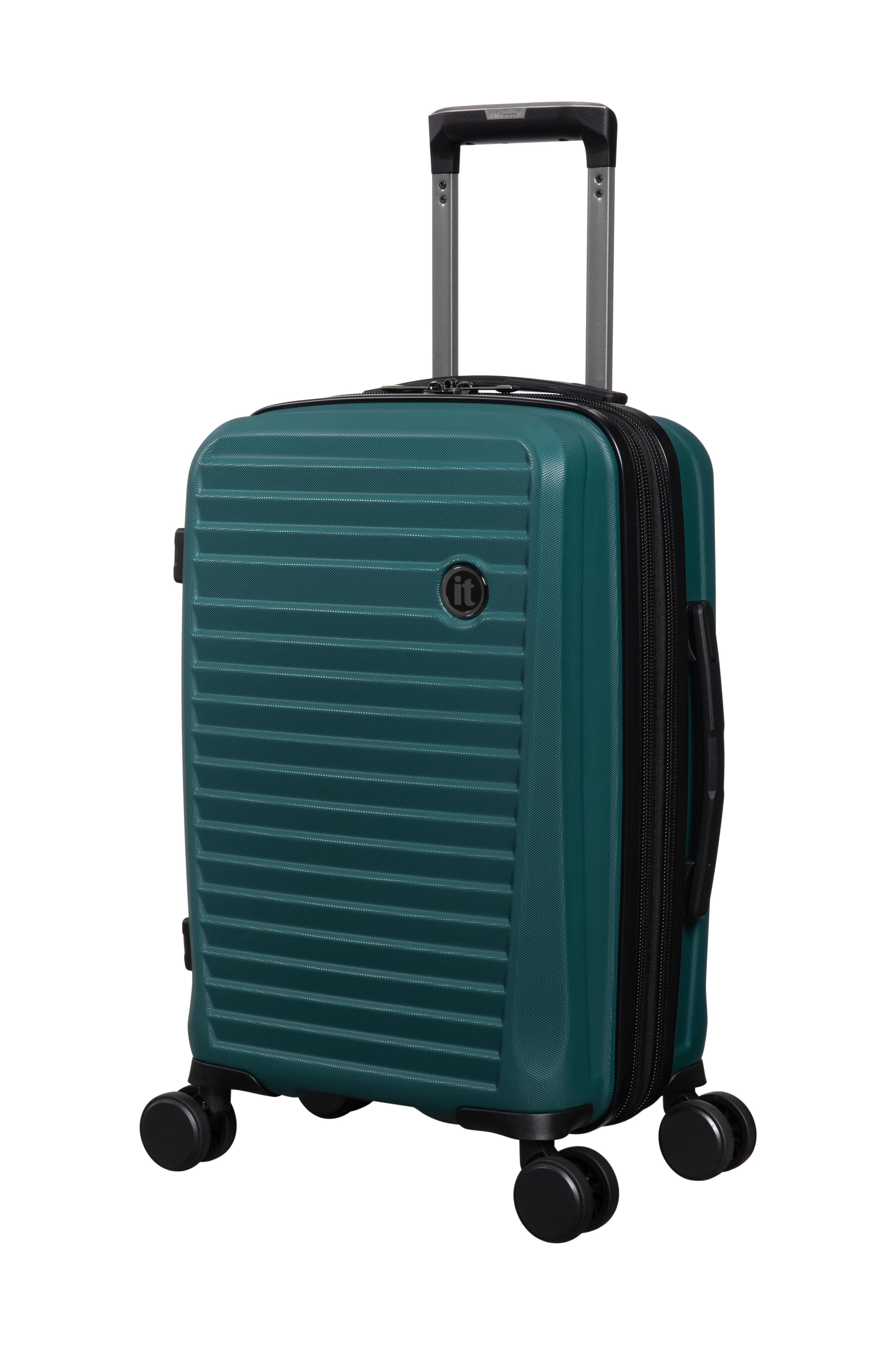 it Luggage Sensational 2 Piece Hardside Spinner Set for Adults, Mediterranean Green