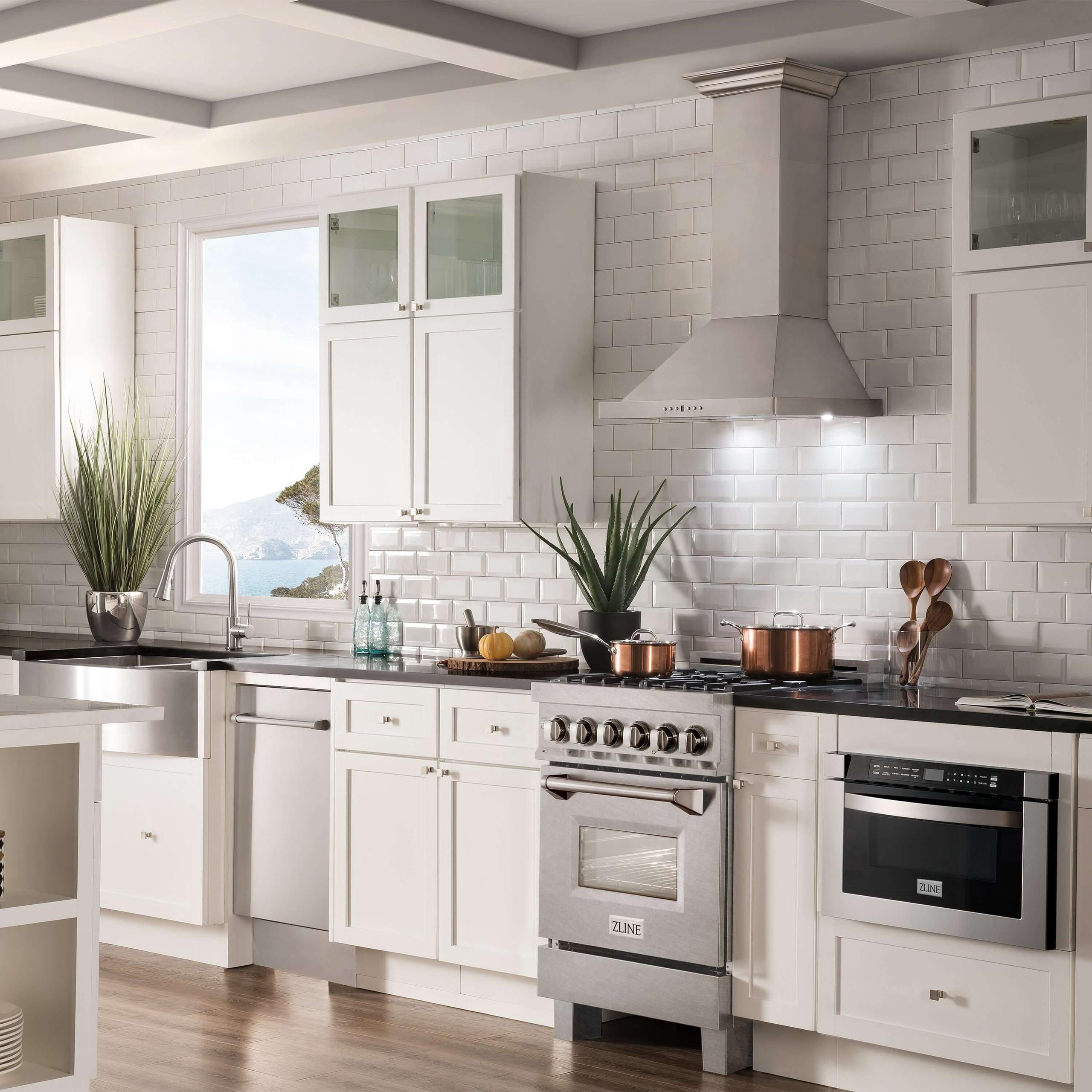 ZLINE KITCHEN AND BATH RASSN24 professional gas range