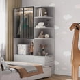 thumbnail image 4 of Closet System Wardrobe Nightstands Bed Heads Luxury Display Boho Disinfecting Wardrobe Bedroom Penderie Minimalist Furniture My Lux Decor Round, 4 of 14